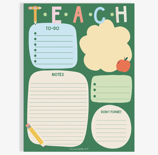 To Do Teach Notepad