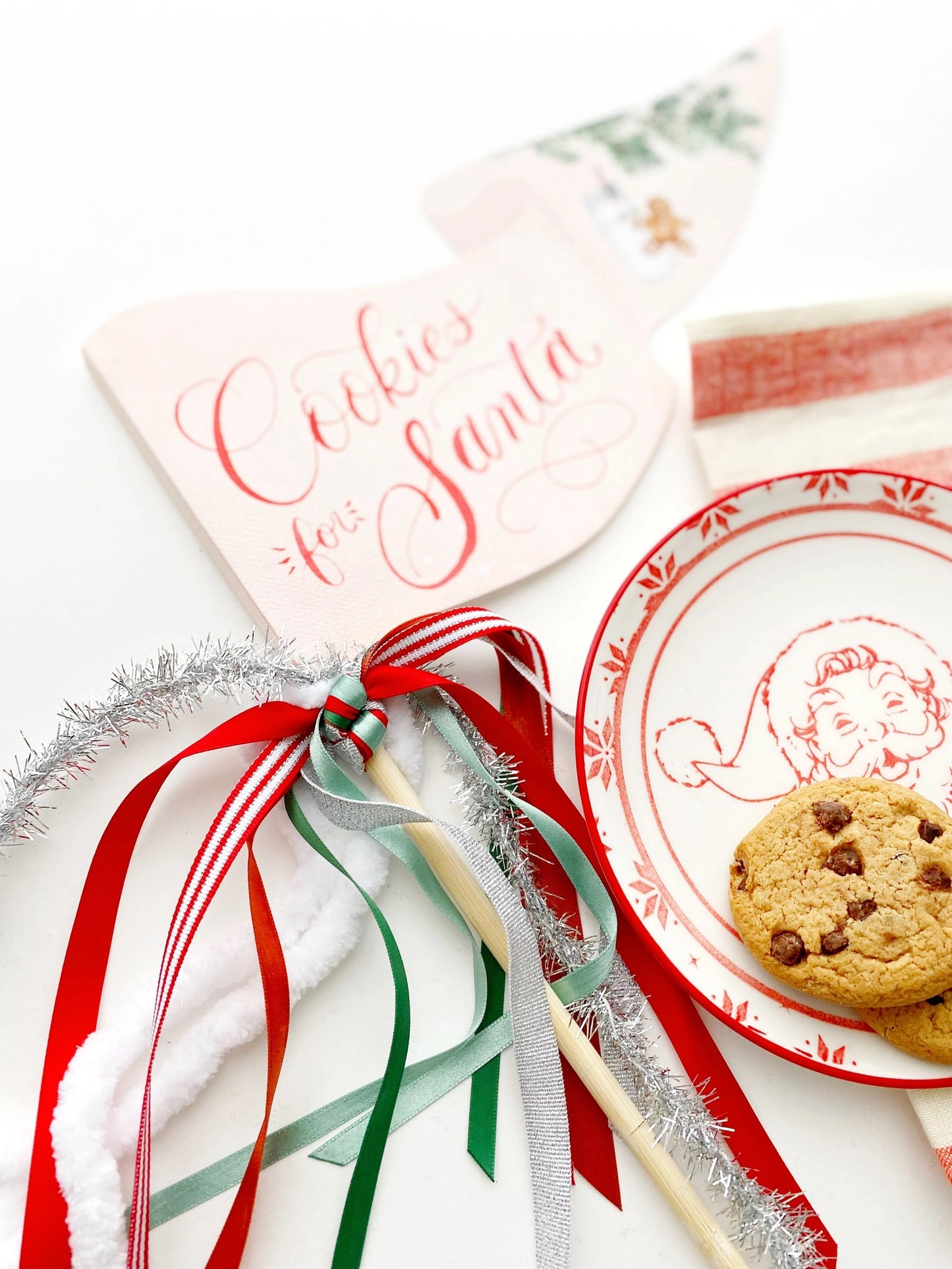 Cookies For Santa Party Pennant