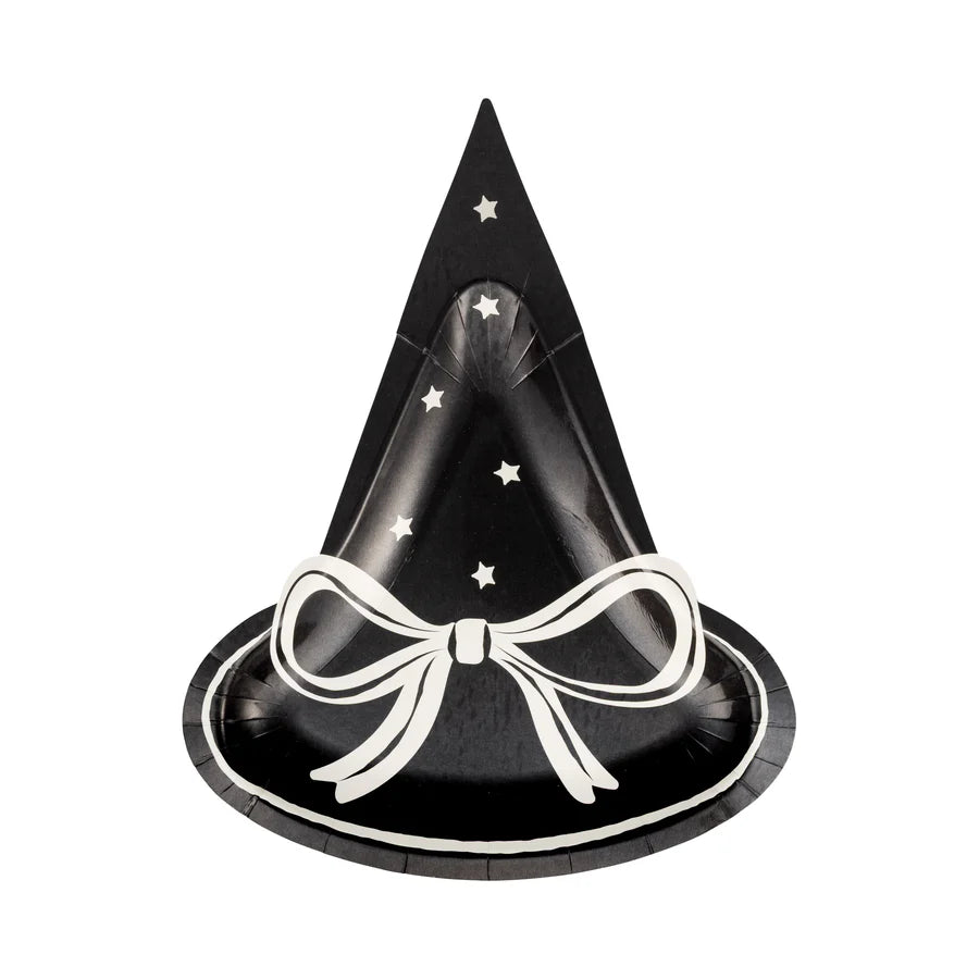 Witch Hat Shaped Paper Plate