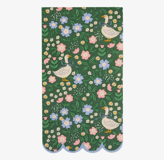 Goose Pattern Dinner Napkin