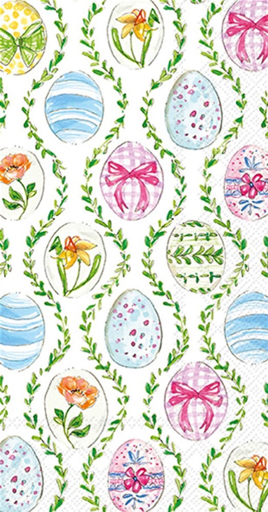 Easter Bunny Eggs Guest Towels