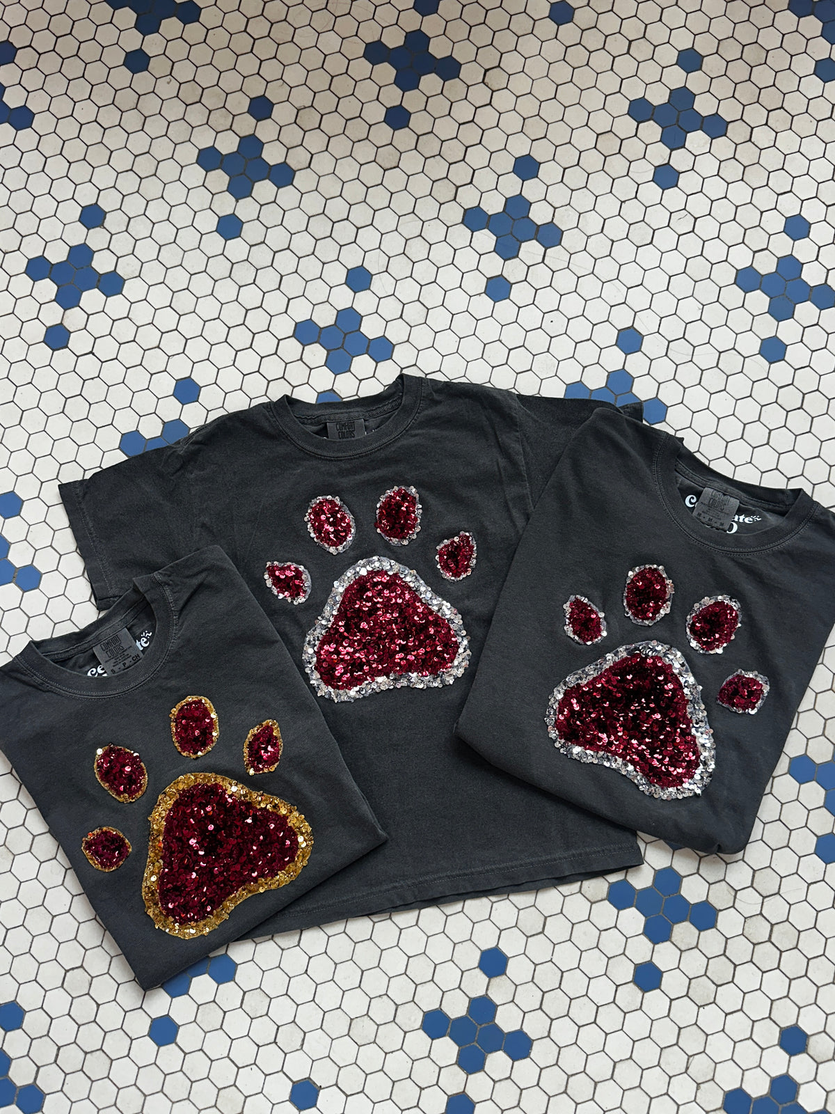 Youth Paw Print Jersey Tee