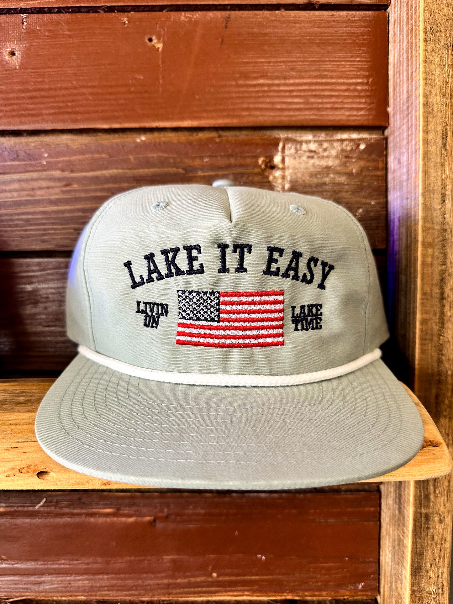 Lake It Easy Rope Hat