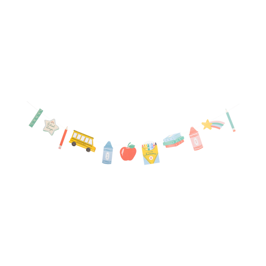 School Icons Banner