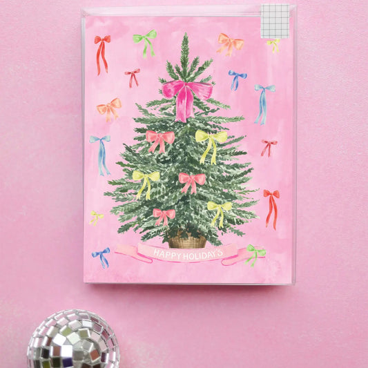 Mini Set of Christmas Tree Cards