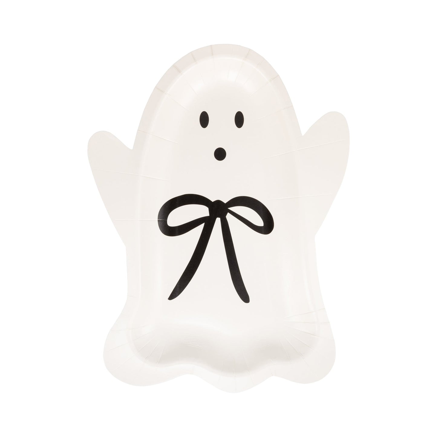 Bow Ghost Shaped Plate