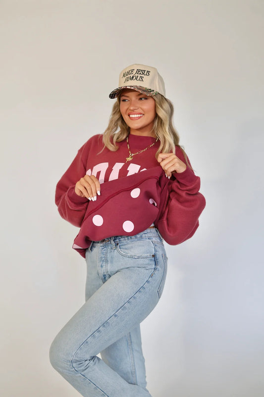 Praise God Mock Sweatshirt