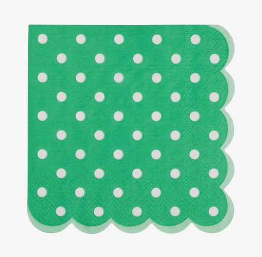 Polka Dot Cocktail Napkin