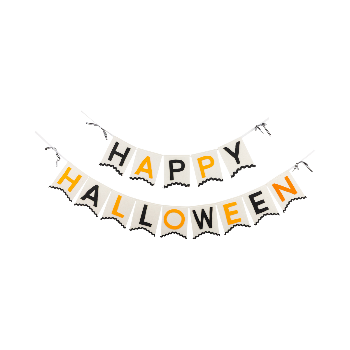 Happy Halloween Felt Banner