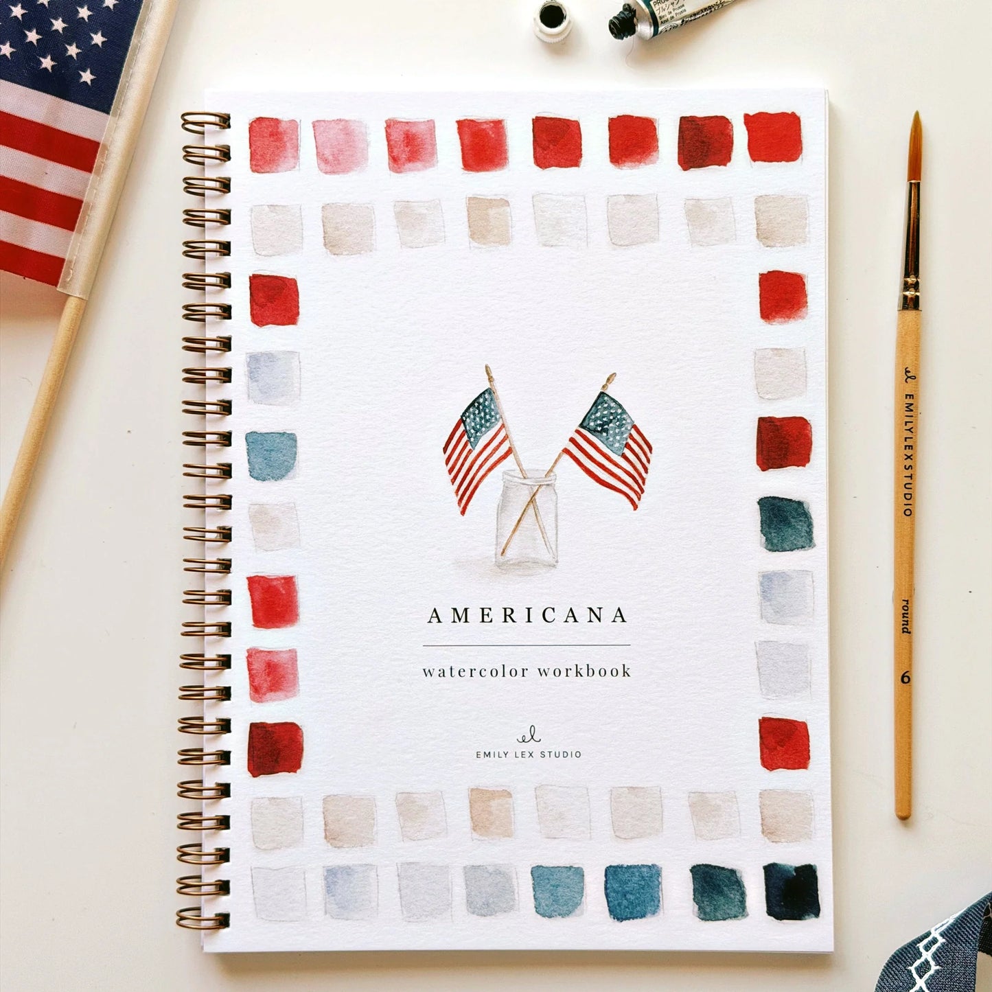 Americana Watercolor Workbook
