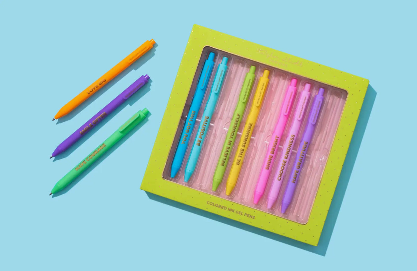 Gel Pen Set- Motivational