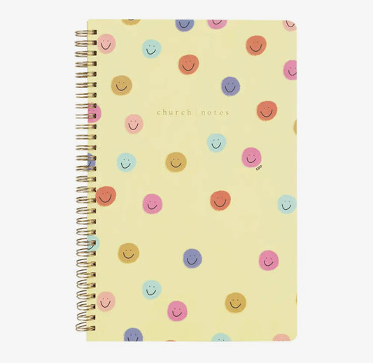 Yellow Church Notes Bible Study Notebook