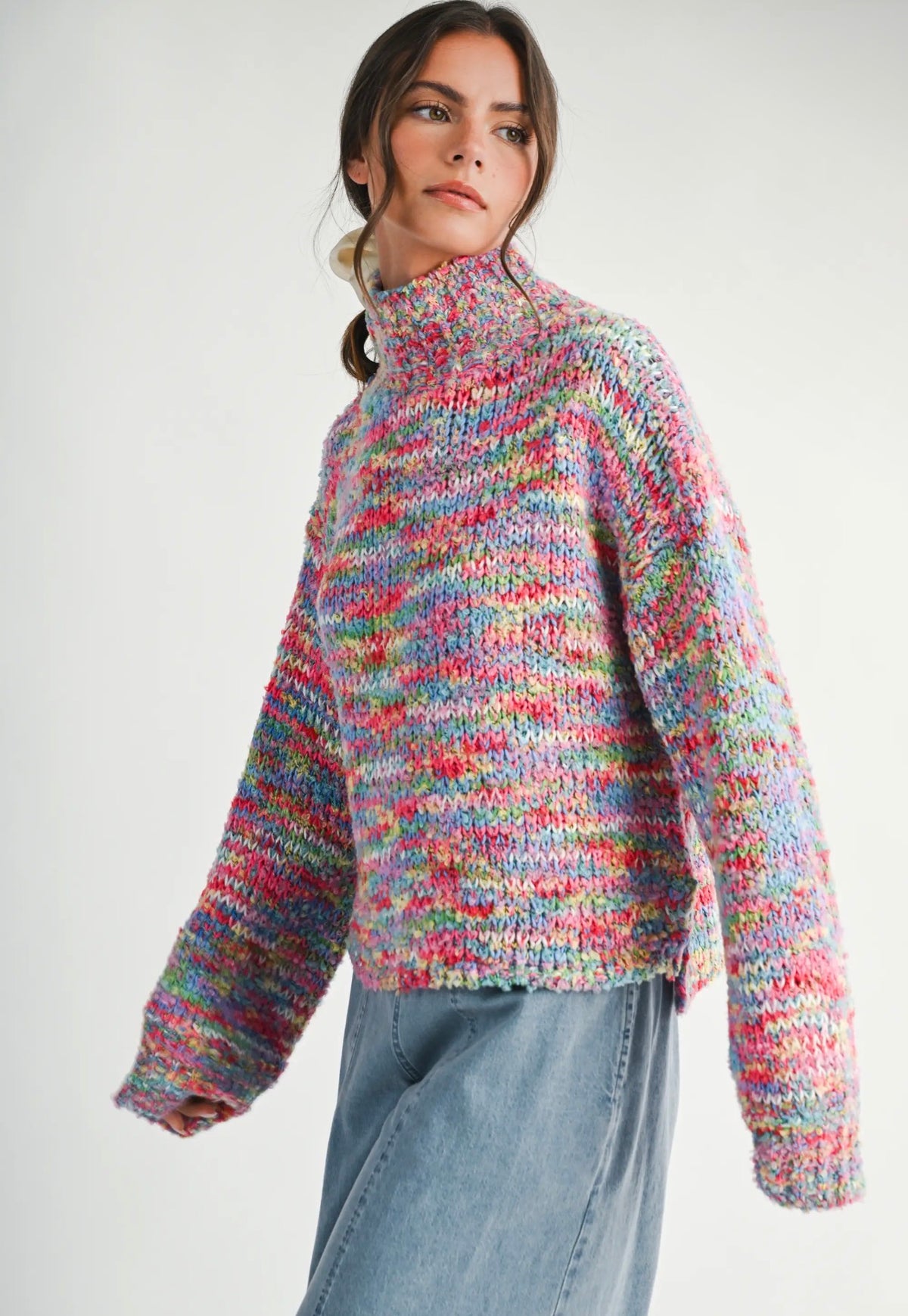 Chunky Turtleneck Sweater