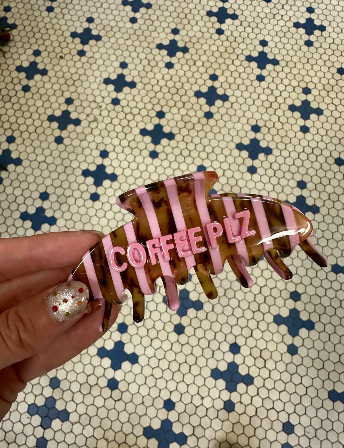 Coffee Plz Hair Clip