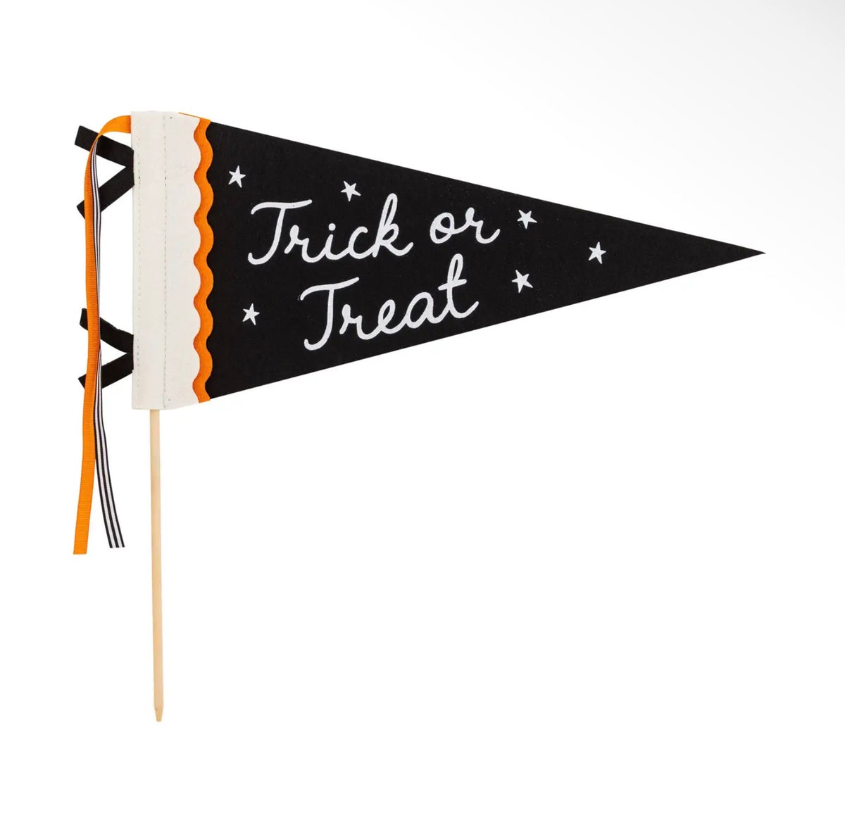 Trick or Treat Felt Pennant