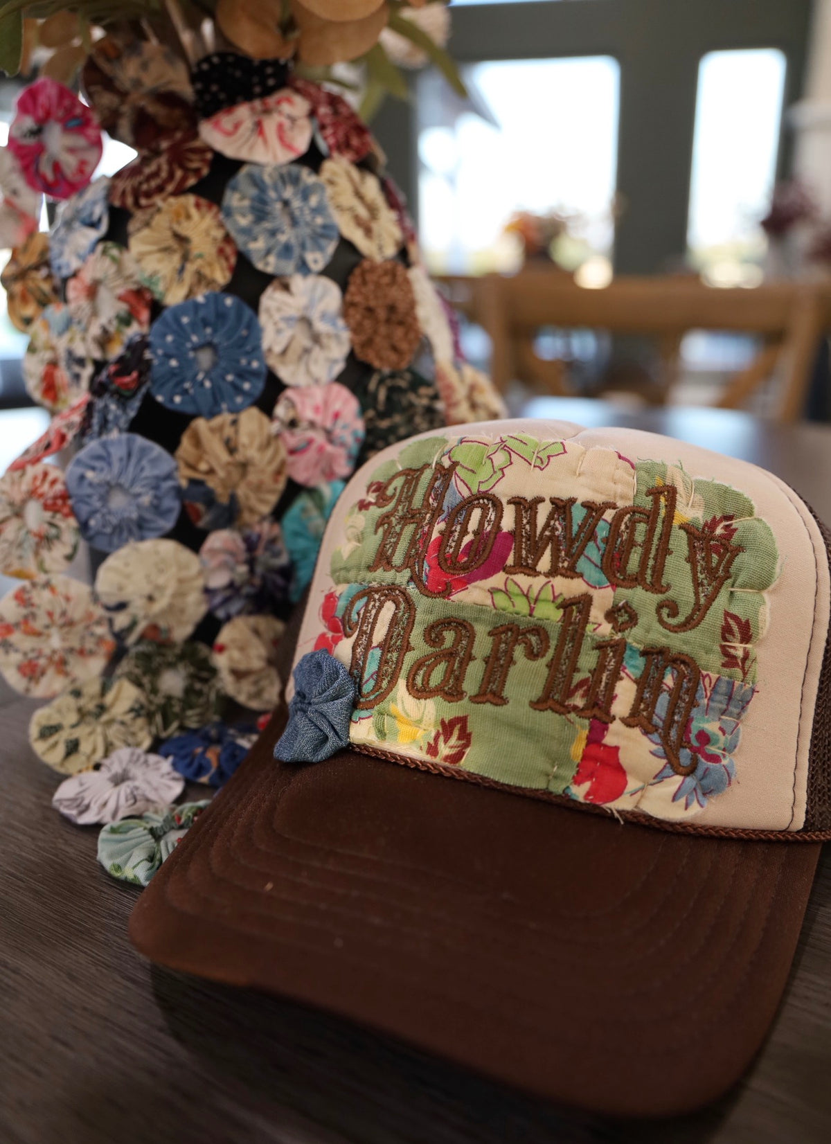 Vintage Howdy Darlin’ Trucker Hat Brown