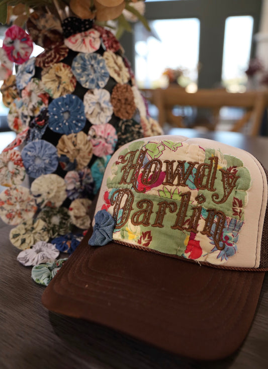 Vintage Howdy Darlin’ Trucker Hat Brown