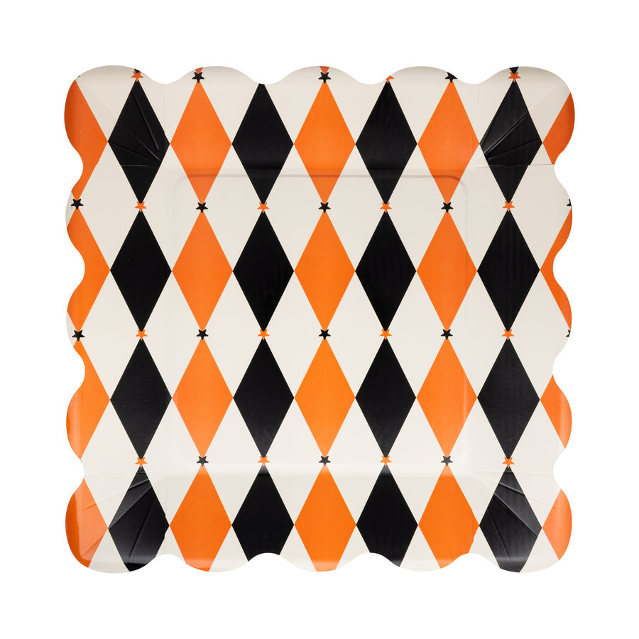 Vintage Harlequin 11” Plate