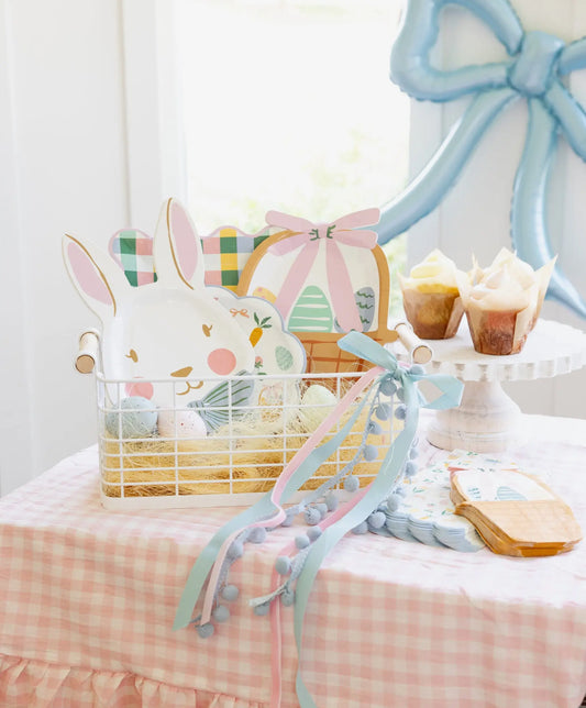 Easter Basket Shaped Plate