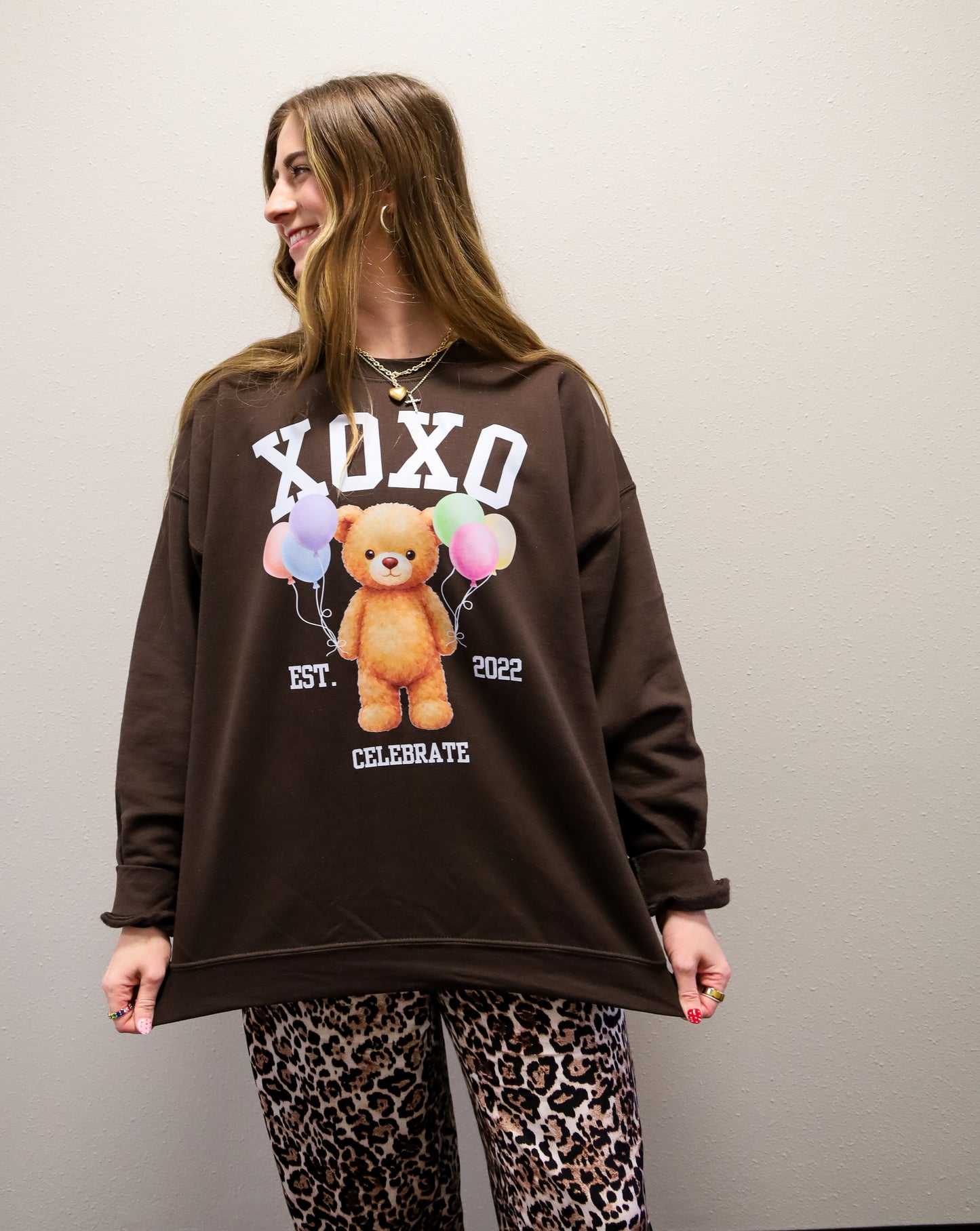 XOXO Bear Sweatshirt