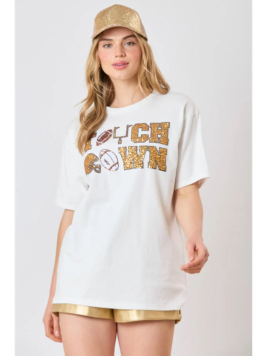 Touchdown Short Sleeve Top