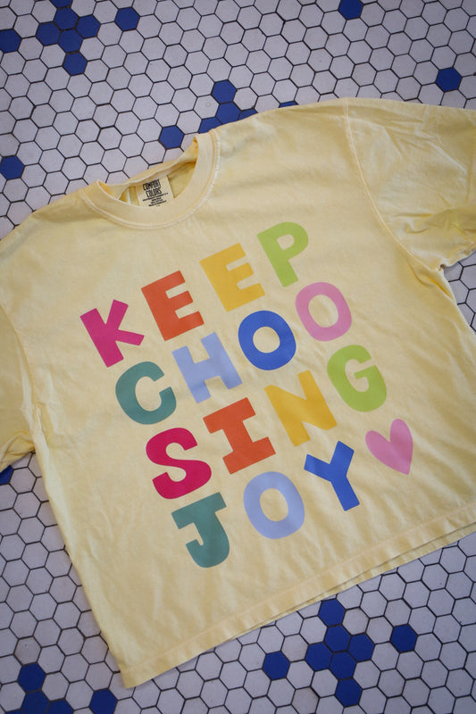 Keep Choosing Joy Graphic Tee