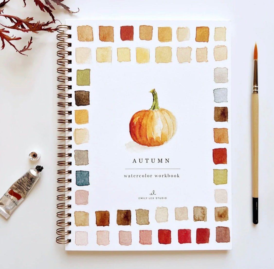 Autumn Watercolor Workbook