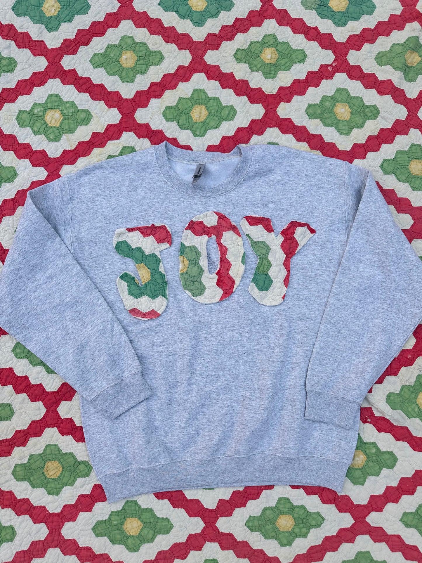 JOY Quilted Sweatshirt