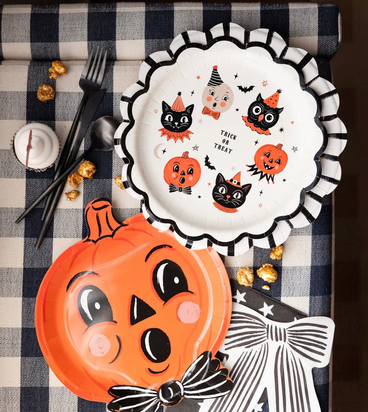 Vintage Pumpkin Plate
