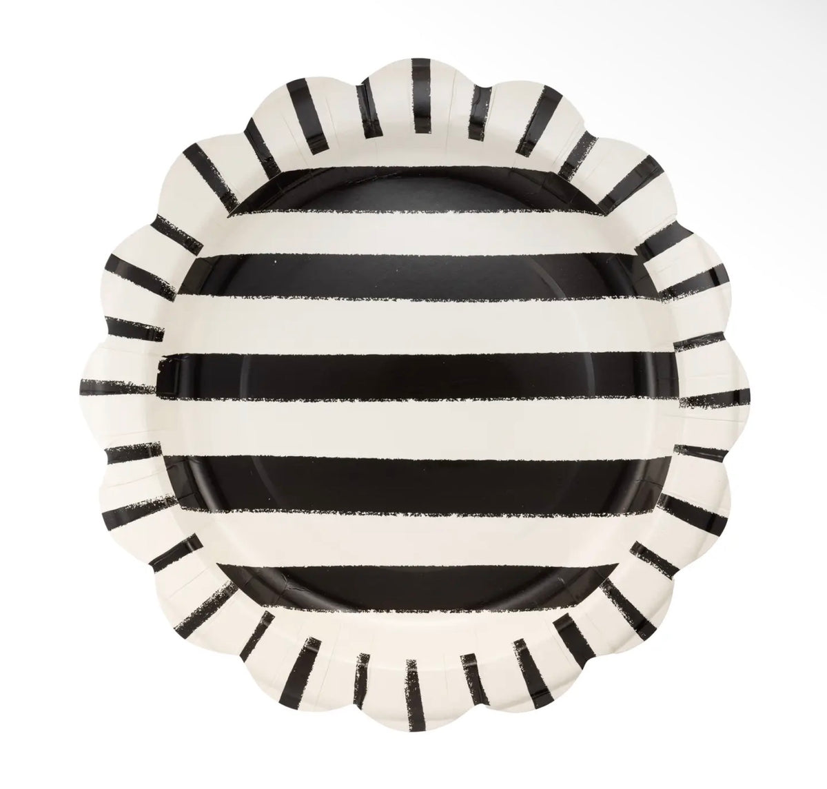 Halloween Sketchy Stripes 11” Plate