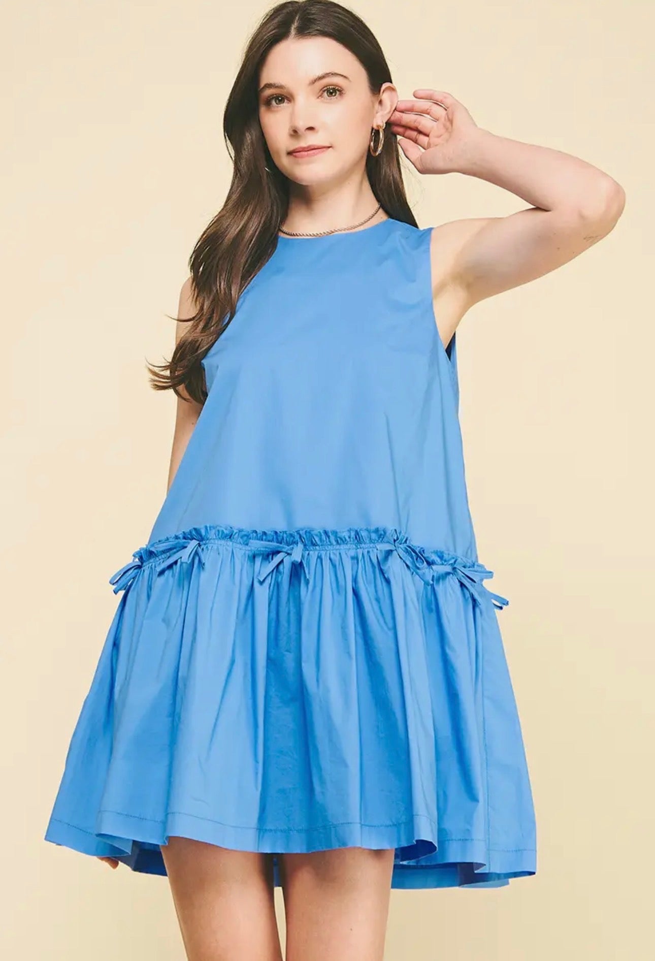 Blue Bow Dress