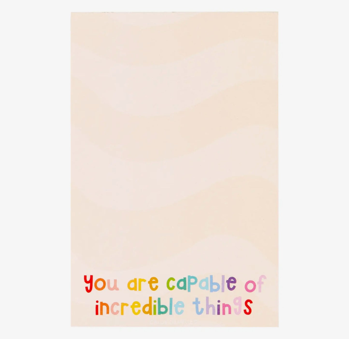 Incredible Things Notepad