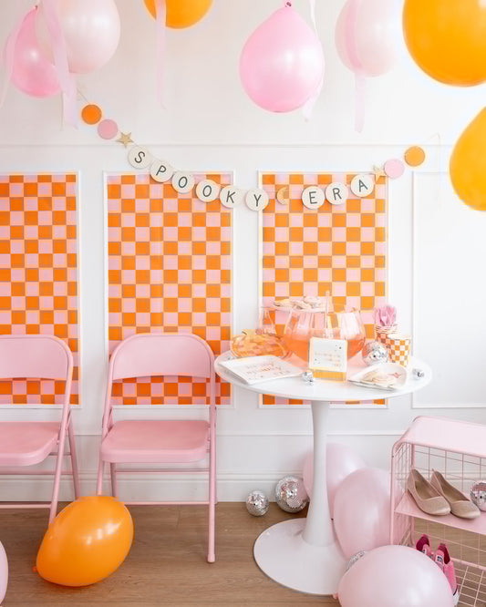 Checkered Table Runner
