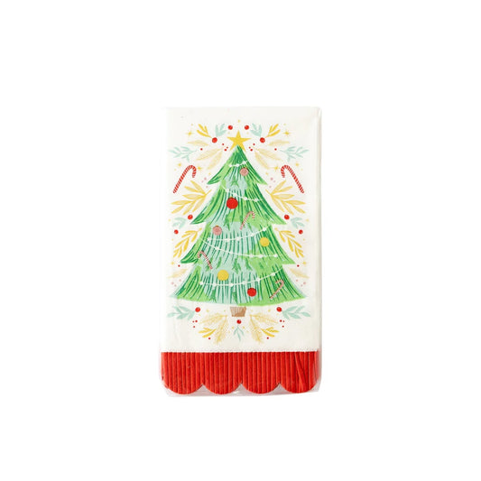 Tree Fringe Paper Dinner Napkin