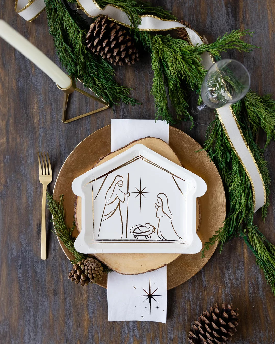 Silent Night Plate