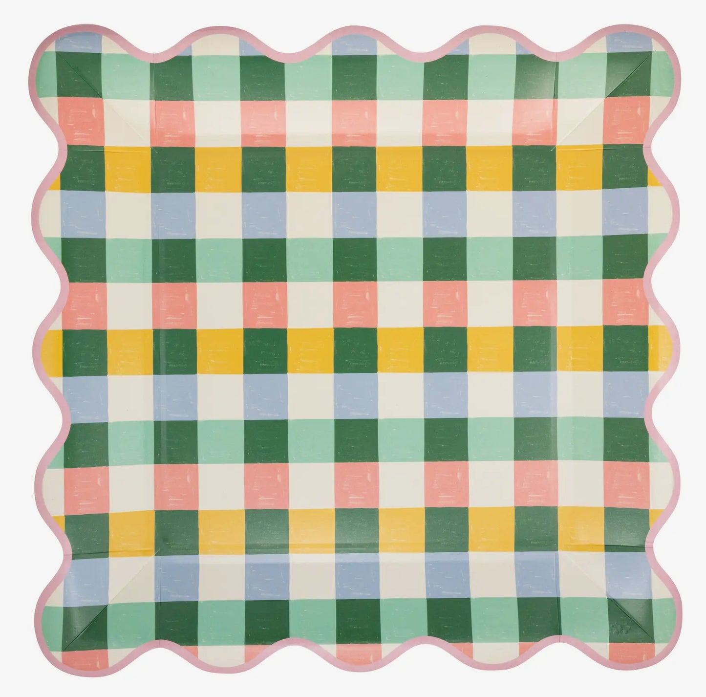 Hopscotch Gingham 10” Plate
