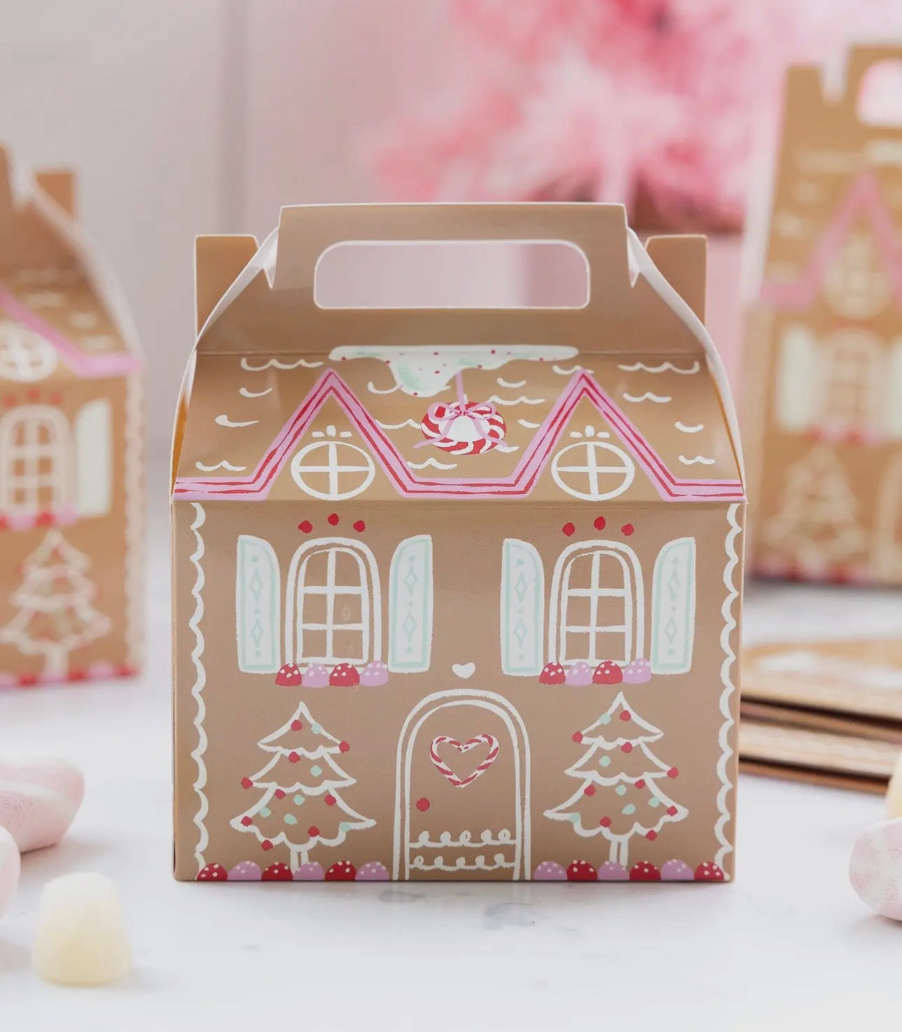 Gingerbread House Treat Boxes