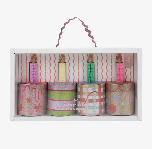 Mini Birthday Cake Party Hats