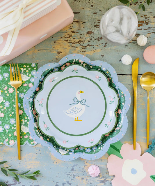 Goose Pattern Dinner Napkin