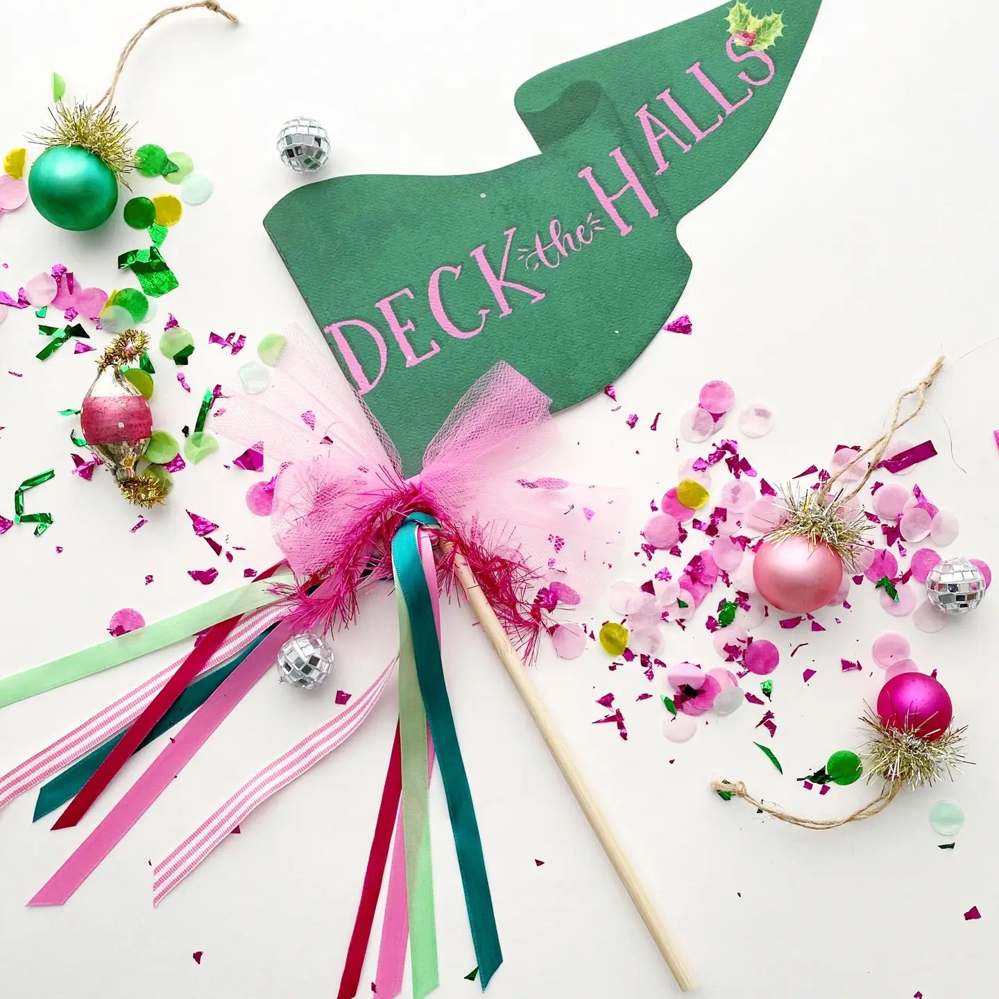 Deck The Halls Party Pennant