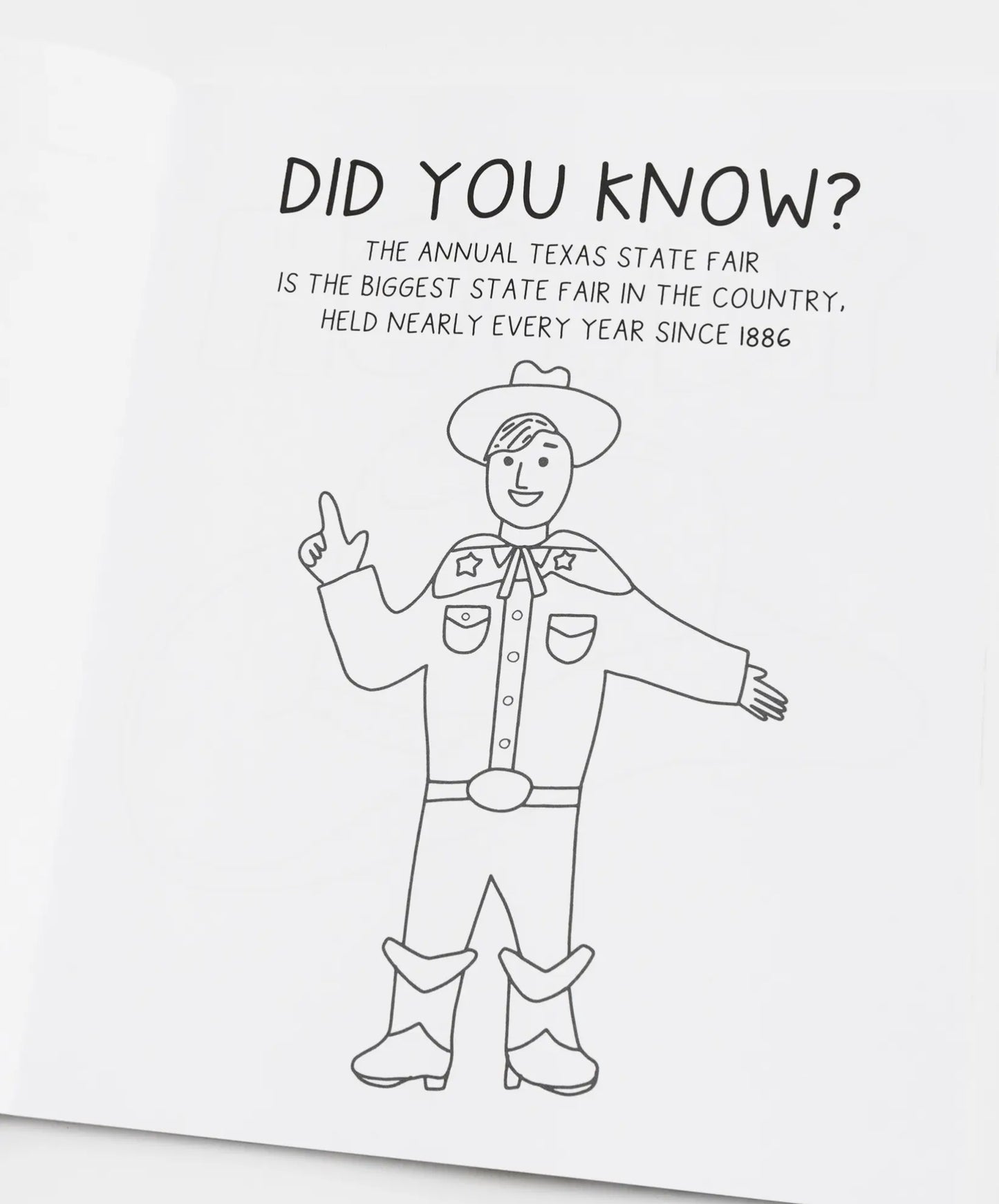 Texas Forever Western Coloring Book
