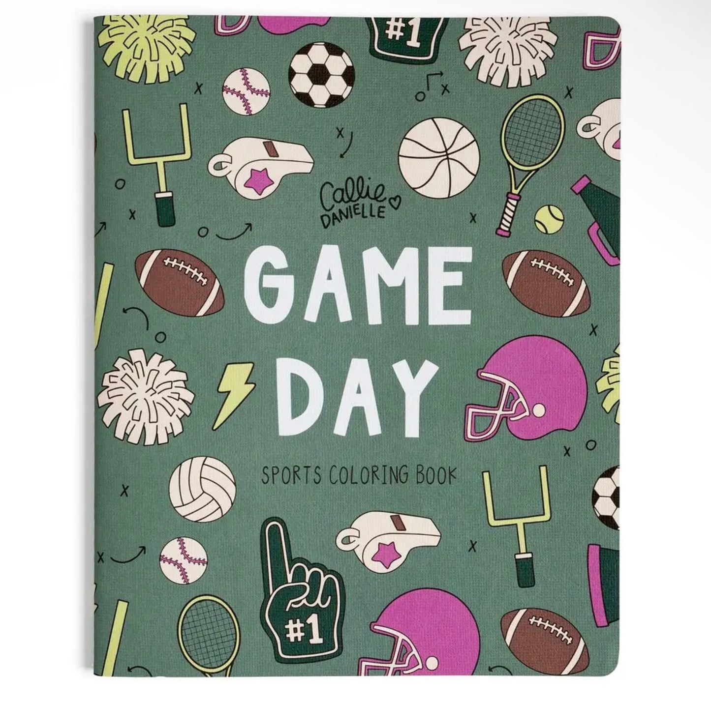 Game Day Sports Coloring Book