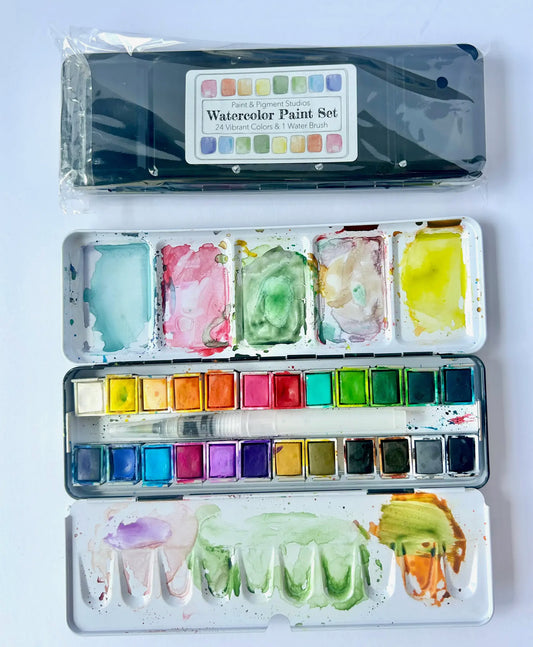 Watercolor Paint Set- 24 Colors
