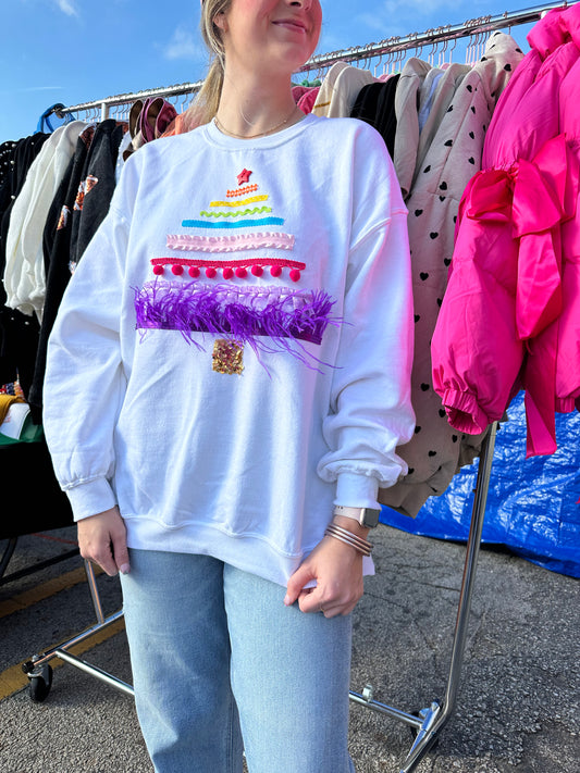 Rainbow Tree Sweatshirt