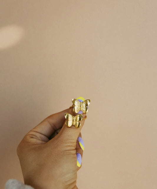 Butterfly Adjustable Ring