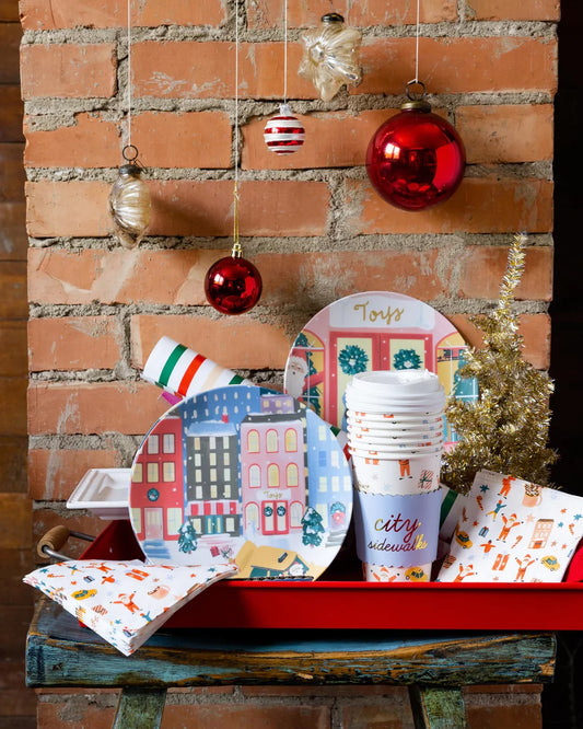 City Sidewalks Table Runner