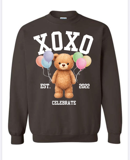 XOXO Bear Sweatshirt