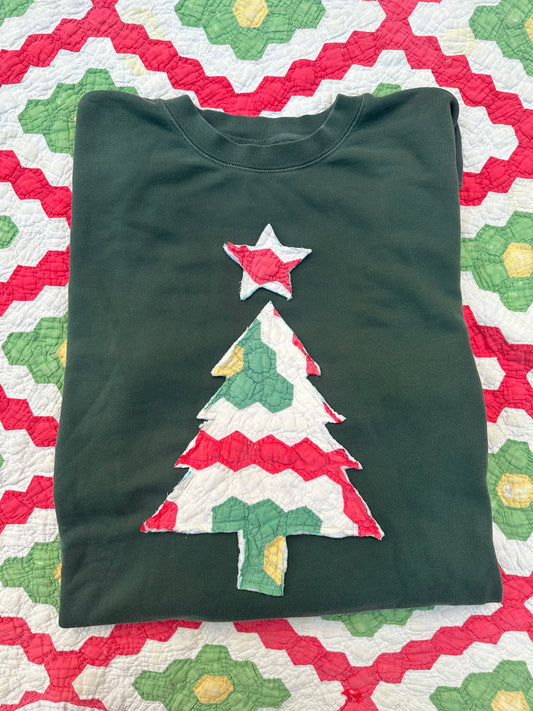 Quilted Star Christmas Tree