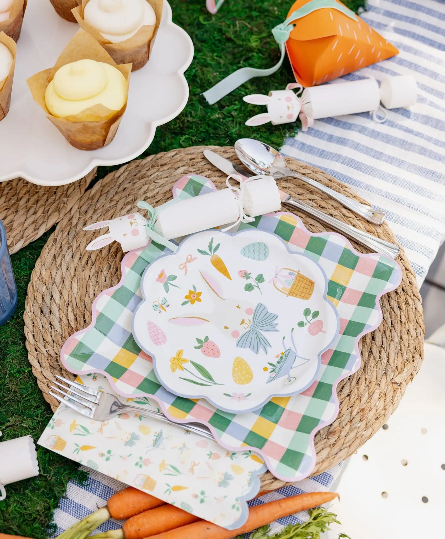 Hopscotch Gingham 10” Plate