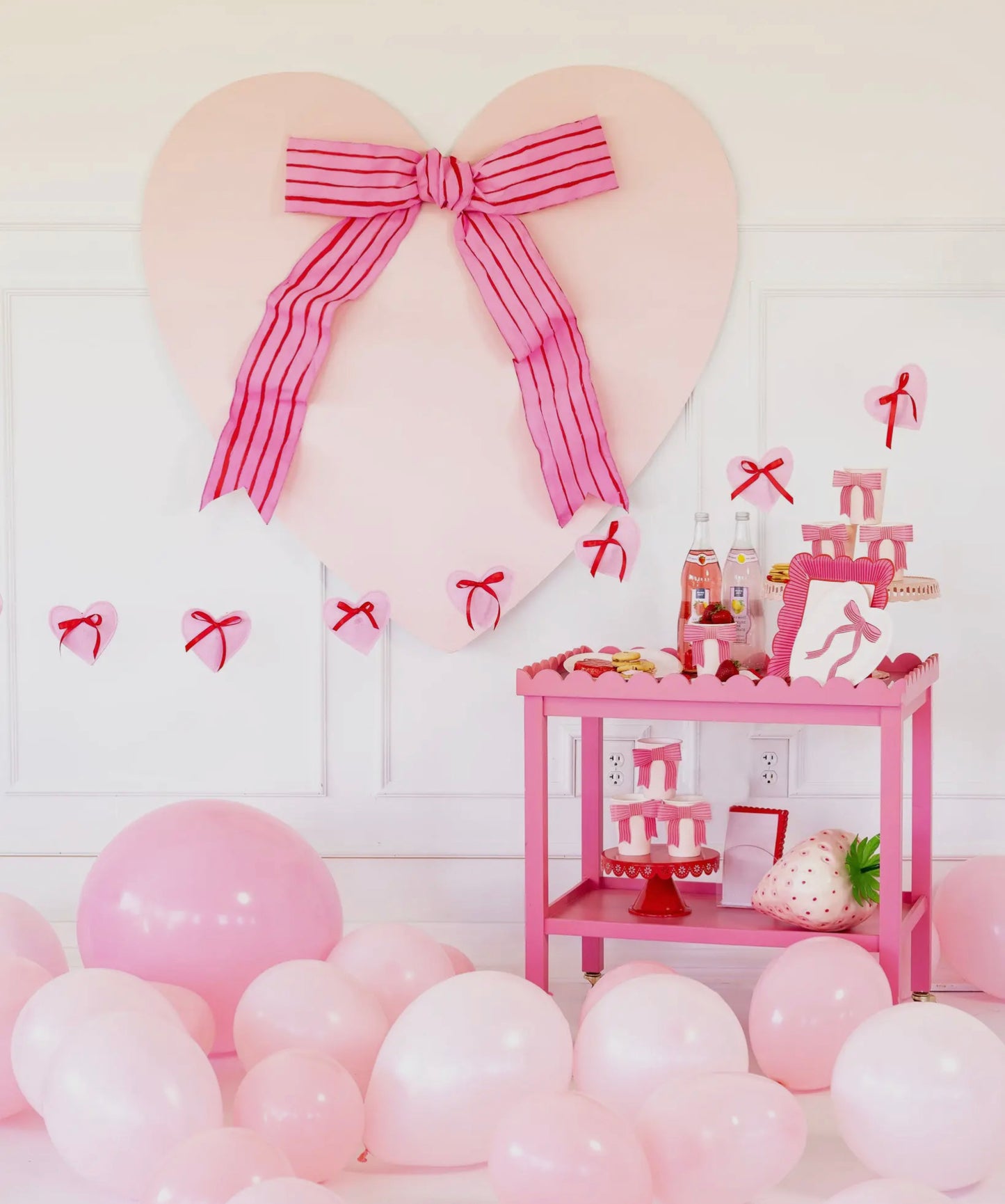 Felt Heart Banner